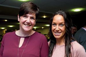 Organisers Karen Higgins and Annie Hamble