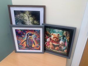 Wendy's diamond art.