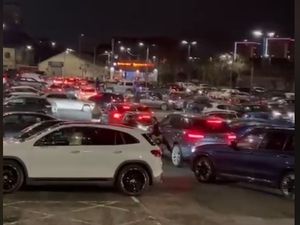 Supporting image for story: Traffic chaos for Wolves fans after gridlock in Wolverhampton city centre car park following FA Cup defeat