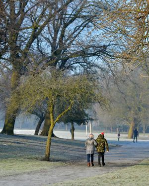The baton will be parachuted into East Park in Wolverhampton