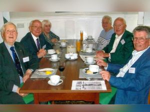 Supporting image for story: Old Oswestry schoolmates wind back the years at reunion and keep up the search for former pupils