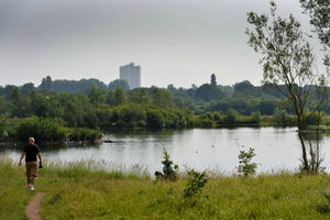 The scene of the tragedy today