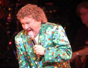 On stage at Wolverhampton Grand in 2005