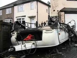 Supporting image for story: Bulletin: Fire couple's lucky escape