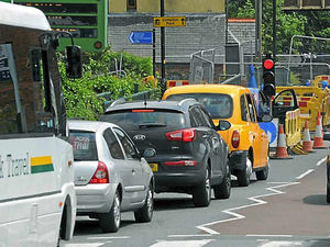 Supporting image for story: Businesses' despair at roadworks