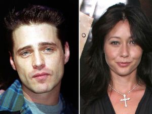 Supporting image for story: Shannen Doherty reflects on departure from 90210 with co-star Jason Priestley