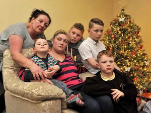 Supporting image for story: 'The house is a mess, we've lost everything': Fire rips through family home killing dog and destroying Christmas presents