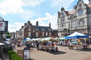 Oswestry's Bailey Head market