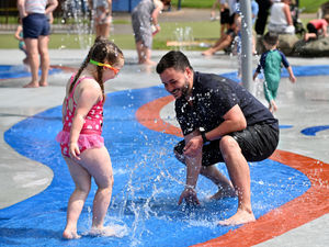 Supporting image for story: All the best splash parks nearby as region braces for heatwave