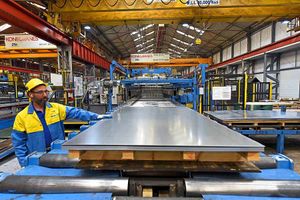 Every day more than 1,000 tons of steel is despatched all over the UK