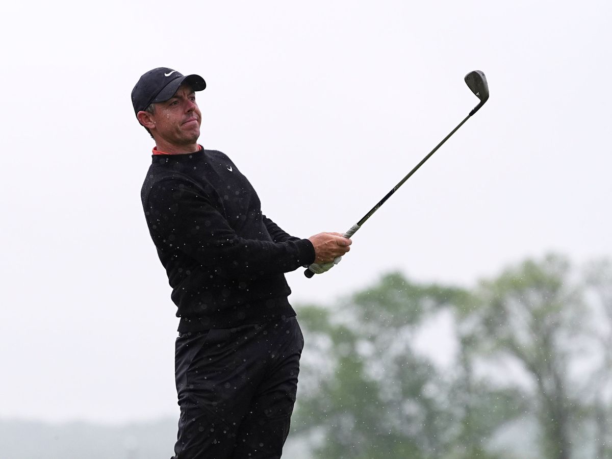 Rory McIlroy sits five shots behind leader Keith Mitchell at Truist Championship