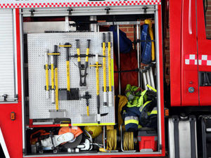 Supporting image for story: Bloxwich house hit by blaze as curtain is blown on to candle