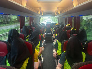 Race the Sun competitors blindfolded on their way to their mystery overnight accommodation