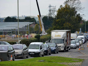 Supporting image for story: Misery on Stafford's A34 as journeys take four times longer