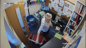 Jamiel Slaney-Summers fiddled a resident of the care home