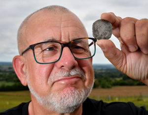 Andy Bassett has found a large number of ancient treasures whilst metal detecting near Bridgnorth