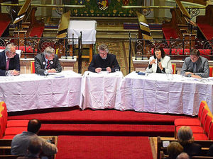 Supporting image for story: Brexit: Politicians clash during Shropshire EU debate