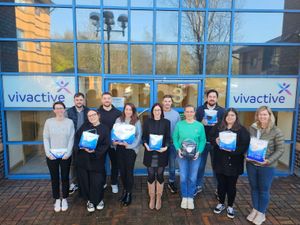 Supporting image for story: Telford based retailer raises £5,000 for people in need