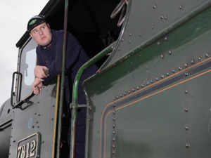Supporting image for story: Full steam ahead for SVR volunteer Gary 