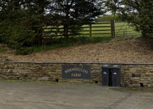 The farm sign