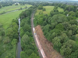 Supporting image for story: Partnership work in Staffordshire helps future proof West Coast Main Line through Grade I listed parkland