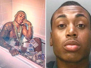 Supporting image for story: 'Downfall? More like clownfall!' Drug dealer Levi Watson mocked by E&S readers over boastful Instagram gallery