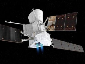 Supporting image for story: Electric impulse engines propel spacecraft to Mercury