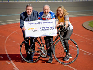 Supporting image for story: Thank you! Hugh Porter's 80 for 80 challenge raises £7,500 for Compton Care