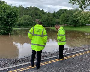 Council officials inspected the venue on Monday