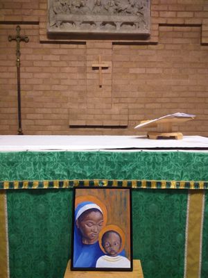 The picture at St John's Church, Pleck and Bescot