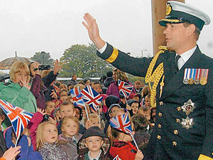 Supporting image for story: Prince Edward opens Abraham Darby Academy building in Telford