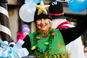 The Oswestry Christmas Parade 2022.