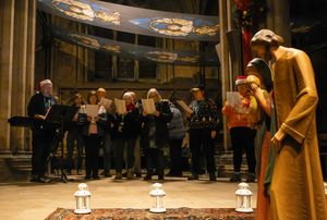 A number of choirs will be performing inside Lichfield Cathedral