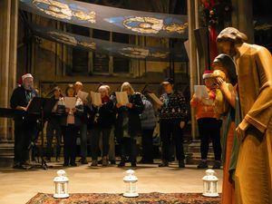 Supporting image for story: Community choirs set to bring the joy of Christmas at Lichfield Cathedral’s Christmas Light Show
