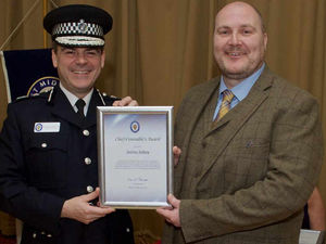 Supporting image for story: Award for call handler who calmed distressed man threatening to jump from top of Birmingham hotel