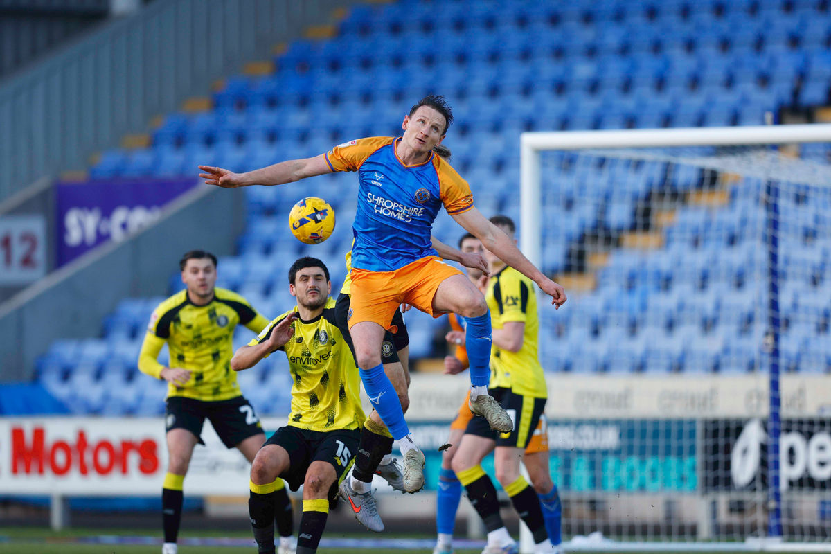 Shrewsbury Town defender named in League Two team of the week