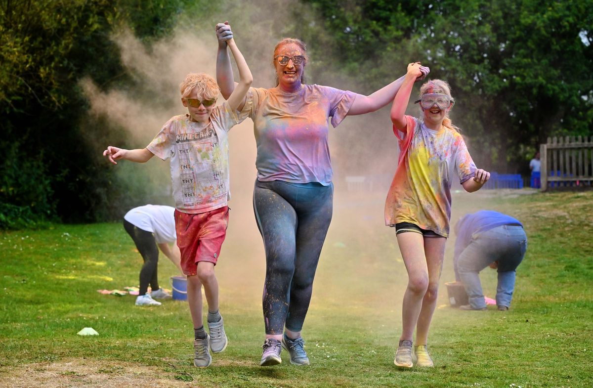 It nearly didnt happen - Shropsihre community spirit saves primary schools end-of-year colour run after last minute hitch It nearly didnt happen - Shropsihre community spirit saves primary schools end-of-year colour run after last minute hitch