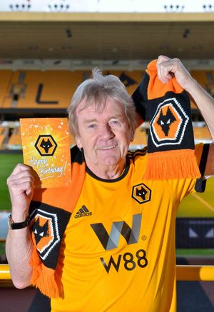 Wolves super fan John Dutfield has celebrated his birthday