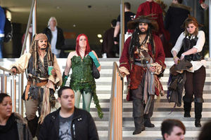 Supporting image for story: In pictures: Fun continues at Birmingham Comic Con