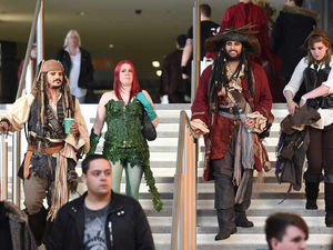 Supporting image for story: In pictures: Fun continues at Birmingham Comic Con