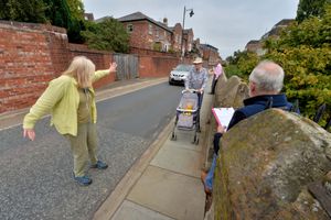 Residents in the Town Walls area of Shrewsbury are concerned about traffic danger