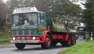 Lewis Weaver with his AEC Marshal