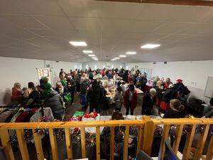 Visitors to St Michael's and All Angels Church Pelsall enjoyed a Christmas market on Saturday