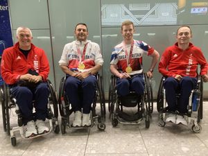 Supporting image for story: Four Shropshire patients part of Team GB wheelchair rugby team who won gold at Paralympics
