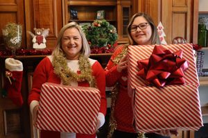 The Compton Care team double the difference!