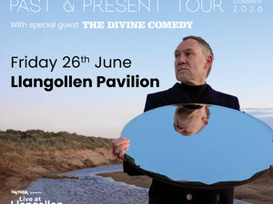 Supporting image for story: David Gray to bring Past & Present world tour to Llangollen in 2026 with special guests the Divine Comedy