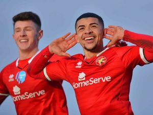 Supporting image for story: WIN: Walsall shirt and ball signed by the team