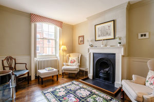 One of the reception rooms. Photo: William Benton-Fife