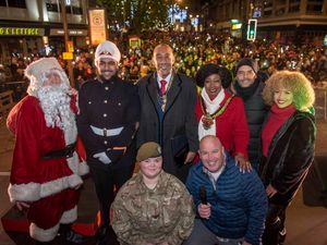 Supporting image for story: A full round-up as Christmas lights are turned on across the Black Country