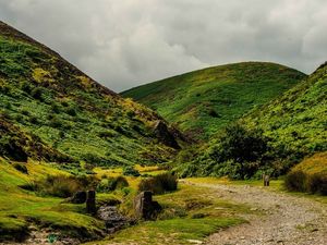 Supporting image for story: Six-year-old boy rescued after fall in Carding Mill Valley